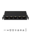 BLAU * FOCO EMPOTRAR 5L 12W  3000K NEGRO